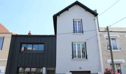 Maison zinc de ville 10