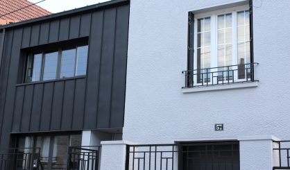 Maison zinc de ville 8